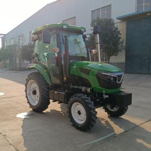 รถแทรกเตอร์ล้อยางขนาดเล็ก 4WD กำลัง 50-80 แรงม้า ราคาประหยัด ขายดี พร้อมเครื่องยนต์และเกียร์ ระบบขับเคลื่อนเกียร์ประสิทธิภาพสูง - Product Image 1