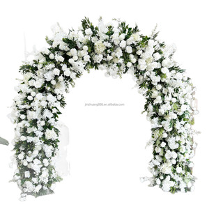 Arco de Boda de 2.4x2.4m con Rosas Artificiales, Gran <span class=keywords><strong>Fondo</strong></span> Floral para Ceremonias, Decoración de <span class=keywords><strong>Fondo</strong></span> para Fotos - Product Image 6
