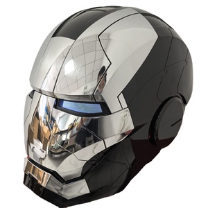 <span class=keywords><strong>Casco</strong></span> <span class=keywords><strong>de</strong></span> Cosplay <span class=keywords><strong>de</strong></span> <span class=keywords><strong>Iron</strong></span> <span class=keywords><strong>Man</strong></span> MK5 con <span class=keywords><strong>Control</strong></span> por Voz, <span class=keywords><strong>Casco</strong></span> <span class=keywords><strong>de</strong></span> Motocicleta para Niños y Adultos - Product Image 1