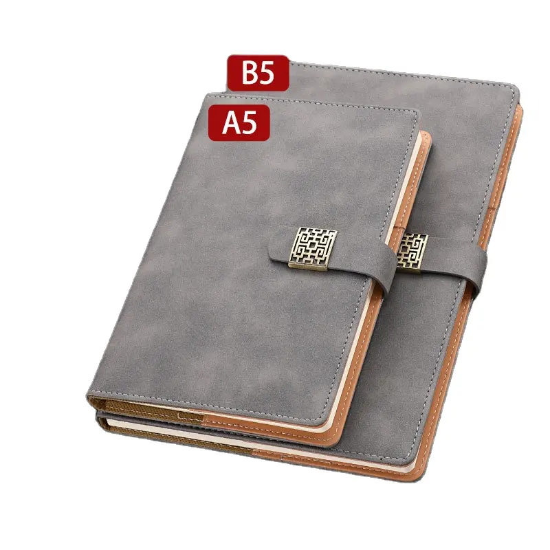 Großhandel kreative A5 Notebook benutzer definierte Geschenk box Set Business Office Meeting dicken Notebook Druck Logo