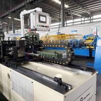 Máquina de Perfilado de Chapa de Acero Ligero para Canales de Sombrillas Totalmente Automática con Cizalla Voladora y Conformado en Frío
