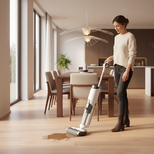 Appareil domestique intelligent Aspirateur de plancher <span class=keywords><strong>Balayeuse</strong></span> de tapis Machine de nettoyage pour sol humide et sec Aspirateur avec autonettoyage - Product Image 6