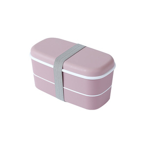 Bento Set with Water Bottle and Lunch Bag Dishwasher Microwave Safe Compartment Lunch Box Wheat Straw Plastic Insulated for Kids