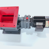 Vanne rotative en acier au carbone pour usine industrielle, système d'évacuation à air comprimé