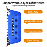 Contrôleur de charge solaire MPPT directement de l'usine, 20A 30A 40A 60A, contrôleur solaire 12V24V36V48V, contrôleur de charge solaire automatique