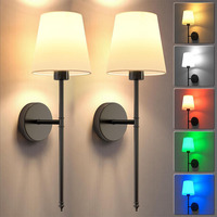 Offre Spéciale nordique sans fil charge rvb ampoule applique murale salon américain chambre couloir escalier applique murale hôtel appliques murales