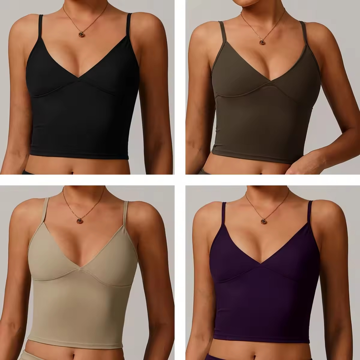 Women's High Impact Sports Bra Quick Drying Skin Friendly Yoga Vest for Gym Workout Summer Hot Sale with Custom Logo