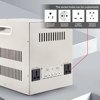 Vente en gros STG 5KVA écran LCD transformateur de puissance réglable 0-300V Variac pour régulateur de tension de coupe de mousse fréquence 50/60Hz