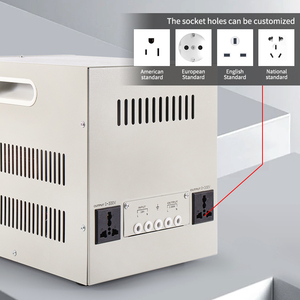 Transformador de Potencia ajustable con pantalla LCD <span class=keywords><strong>STG</strong></span> 5KVA al por mayor, 0-300V Variac para cortador de espuma, regulador de voltaje, frecuencia de 50/60Hz - Product Image 4