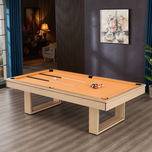 Table de <span class=keywords><strong>billard</strong></span> snooker professionnelle moderne et économique S.Q.F de 7 pieds avec poches en nylon et cadre en bois, options unisexe 8 pieds/9 pieds en promotion - Product Image 3