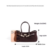 Sac à bandoulière pour femme en cuir véritable haut de gamme, élégant, urbain, spacieux, avec deux fermetures éclair, personnalisable ODM OEM pour l'hiver
