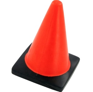 Pelota Antiestrés de Espuma de PU con Forma de Cono, Personalizable con Logotipo, Regalo Promocional, Unisex, para Aliviar el Estrés - Product Image 1