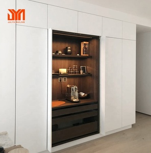 <span class=keywords><strong>JYN</strong></span> Armoire à vin coulissante de salon moderne et minimaliste Armoire à vin personnalisée Armoire à vin - Product Image 2