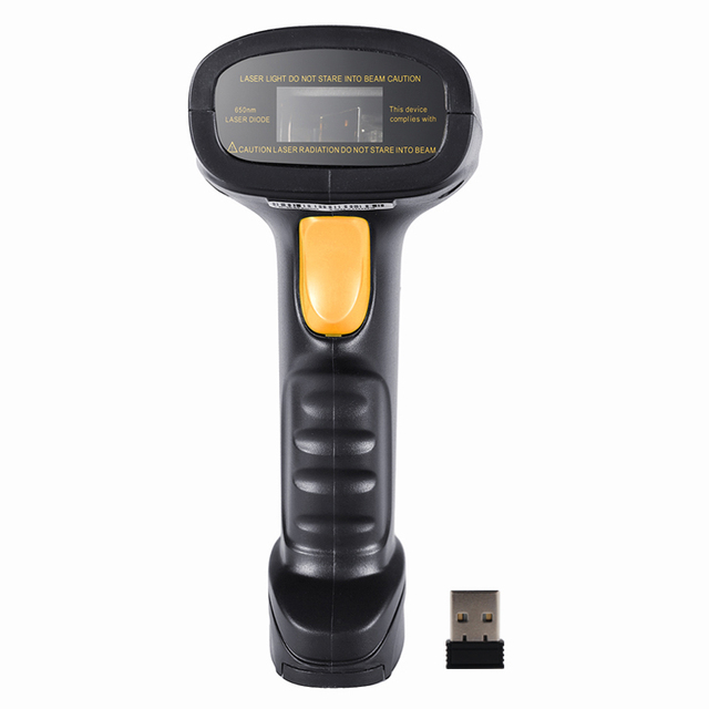 W910 1D Wireless Handheld QR Code Scanner Android Barcode Scanning Gun 1D 2D USB Handheld Barcode Scanner
