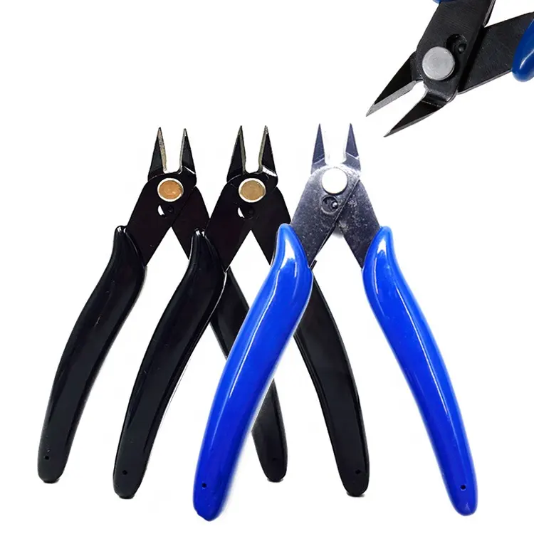 Diagonal Pliers Electrical Wire Cable Cutters Cutting Side Snips Flush Pliers 5 "130ミリメートルNipper Hand Tools