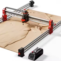 Routeur CNC ActionLasers 1000*1000*100mm pour le bois, machine de travail du bois linéaire ATC, certifiée ROHS CE FCC, moteur compact pour usage domestique, hôtelier et commercial