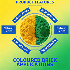 Thermo-résistant 200 ℃   Oxyde de fer vert Pigment certifié ISO pour les composés plastiques, les bardeaux de toiture et les panneaux de construction - Product Image 4