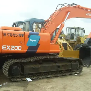 中古Hitachi ex60掘削機Hitachi ex200-2 ex200-3-5日本オリジナルHitachi ex200 zx120 zx200 ex60zx70
