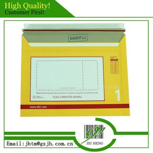Jiuheng impreso personalizado Dhl barato cartón de mensajería sobre para la <span class=keywords><strong>empresa</strong></span> de logística - Product Image 5