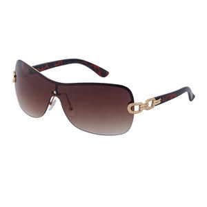 Gafas de Sol sin Marco FJ3537 para Mujer, Protección UV400, Lentes de PC, Marco de Plástico y Metal, Estilo Deportivo, Venta al Por Mayor Internacional - Product Image 5