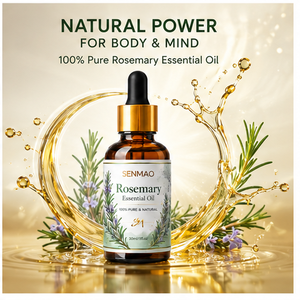 <span class=keywords><strong>Huile</strong></span> <span class=keywords><strong>essentielle</strong></span> de <span class=keywords><strong>romarin</strong></span> naturelle : Améliore la mémoire et soulage la fatigue ; Convient pour la diffusion en aromathérapie. - Product Image 6