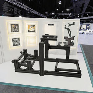 Châssis de jeu en aluminium profilé incliné confortable pour simulateur de course personnalisé promotionnel, prix bas, découpe incluse - Product Image 4