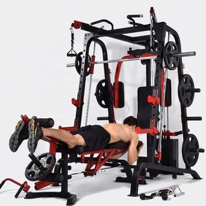 Ventes directes d'usine d'équipements de <span class=keywords><strong>fitness</strong></span> et de <span class=keywords><strong>sport</strong></span> à domicile, demi-châssis de machine Smith de musculation complète - Product Image 4