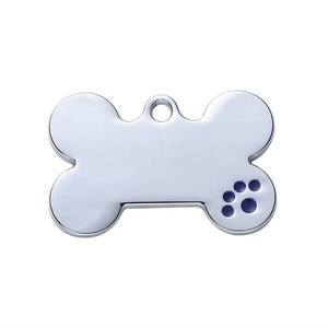 <span class=keywords><strong>Collar</strong></span> colgante antipérdida para mascotas, colgante con grabado de Metal, etiqueta de nombre de identificación de Mascota, gato, perro, nombre DIY, número de teléfono, placa de identificación, venta al por mayor - Product Image 2