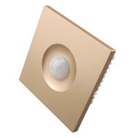 Boîtier de jonction ABS de type 86 à détection infrarouge, personnalisable, pour interrupteur à détection corporelle, étanche à la poussière IP54, facile à installer