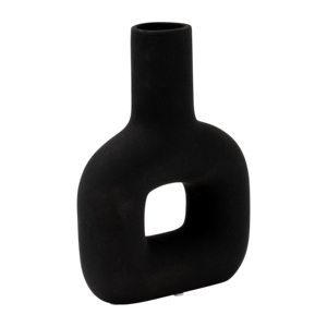 Vaso moderno in dolomite a taglio aperto per l'arredamento del soggiorno e come complemento decorativo per la casa, vaso decorativo per fiori per camera da letto o ufficio - Product Image 3