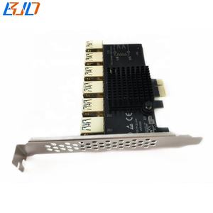6 Konektor USB 3.0 (Sinyal PCIe X1) ke Kartu Ekspansi PCI Express PCI-E 1X untuk Menghubungkan Kartu Grafis - Product Image 6