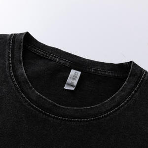 T-shirt en coton pour homme, coupe ample, imprimé rose, style streetwear estival, personnalisable avec logo, vente en gros - Product Image 2