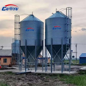 Mini silo à grains en acier pour volailles et <span class=keywords><strong>stockage</strong></span> <span class=keywords><strong>de</strong></span> maïs, capacité <span class=keywords><strong>de</strong></span> 400 kg, marque Guoyu - Product Image 4