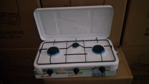 Brûleur à gaz Triple 4 pouces de grande qualité, réchaud de camping en émail - Product Image 2