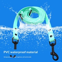Laisse de promenade pour chien multifonctionnelle en PVC imperméable, double extrémité, modèle Q012, pour animaux de compagnie transfrontaliers, de Guangdong
