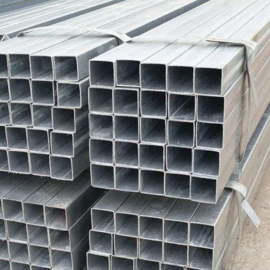 Penjualan langsung pabrik pipa baja persegi panjang berongga tabung 40x80x32x2 20 5mm dan tabung pipa baja persegi galvanis