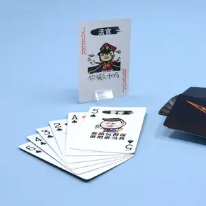 <span class=keywords><strong>Qui</strong></span> <span class=keywords><strong>est</strong></span> le seul roi dans un <span class=keywords><strong>jeu</strong></span> de cartes à jouer <span class=keywords><strong>qui</strong></span> n'a pas de moustache - Product Image 1