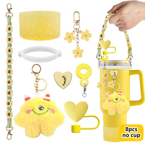 Funda de Silicona para Vasos con Agarre Antideslizante, Protección Térmica, Ecológica y Reutilizable para Vasos Grandes - Product Image 1