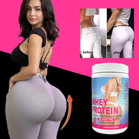 Poudre de Protéine de Lactosérum pour Femmes OEM/ODM Direct Usine pour le Fitness - Favorise la Récupération Musculaire et le Tonification - Saveur Fraise - Pot de 508g
