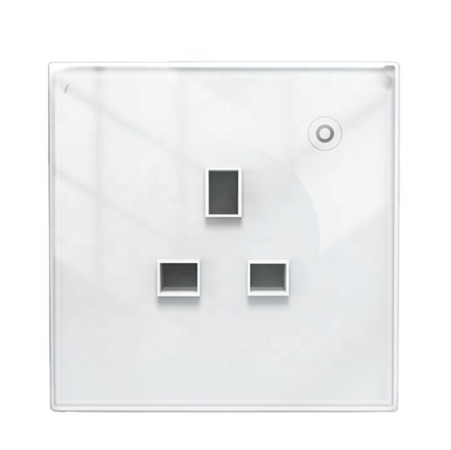 UK EU FR Standard ZigBee Smart Wall Socket