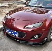 Convient pour Mazda MX5 Miata NC Modified EPA3 Carbon Fiber Ducktail, Carbon Fiber Small Pressure Tail