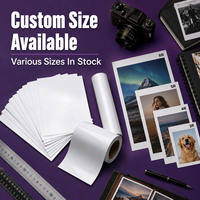 Papier photo brillant A6 pour studio, imprimable jet d'encre, feuilles en gros et papier photo RC