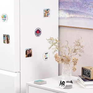 Imán Acrílico Transparente para Refrigerador, Imprimible, Brillante, Personalizable por Sublimación, para Impresión de Fotos DIY, Regalo, Recuerdo - Product Image 5