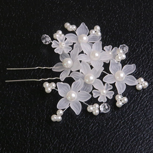 Wholesale <strong>Fashion</strong> Elegant Beautiful Bridal Hair Accessories All Match Sparkling Pearl <strong>Hairpin</strong> - Product Image 1