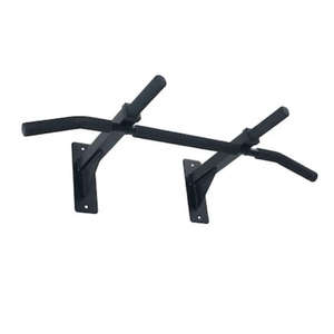 MKAS体操ジム機器ホームフィットネスエクササイズ機器黒い壁に取り付けられた出入り口チンアップバープルアップ多機能プルアップバー - Product Image 3