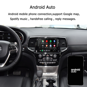 Actualización de Estéreo Inalámbrico con Android Auto y CarPlay para Jeep Cherokee/Grand Cherokee/Compass Modelo 8.4 <span class=keywords><strong>Uconnect</strong></span> Sin CarPlay de Fábrica - Product Image 5