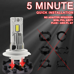 CAR-REFINE M3P 80W <span class=keywords><strong>Phare</strong></span> Led 12V H4 H7 H8 HB3 Lumière Led 6000K H4 Luces Led Auto H4 Automobile <span class=keywords><strong>Phare</strong></span> Led Para Auto H7 - Product Image 4