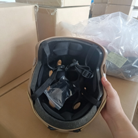 Équipement de protection d'usine, casque tactique réglable pour le sport, la chasse, les jeux CS, casque tactique ABS à réaction rapide, casque balistique rapide