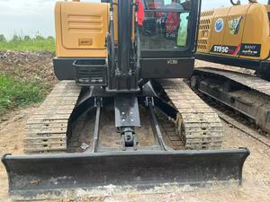 Excavatrice SANY60C SY60 d'occasion, modèle 2022, 6 tonnes, moteur, boîte de vitesses, pompe, prix compétitif, conception originale - Product Image 3