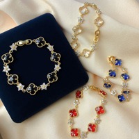 Bracelet pour femme plaqué or géométrique vintage de haute qualité, en promotion